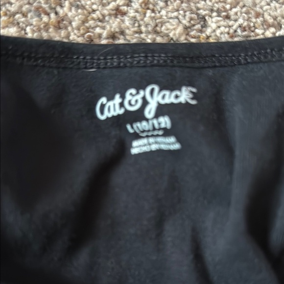 Cat & Jack Classic Black and Pink Tank Tops - Picture 4 of 4